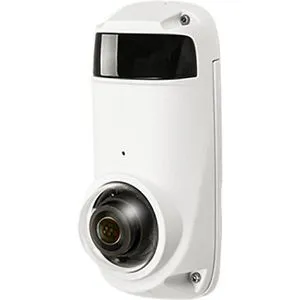 Vivotek IP-Kamera CC9381-HV-V2 - 5 MP Outdoor Überwachungskamera mit 180° Panoramablick, Infrarot-Nachtsicht bis 20 Meter und PoE-Stromversorgung für einfache Installation.