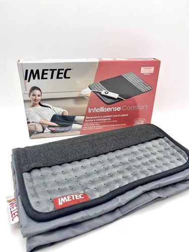 Imetec Intellisense Confort Mehrzweck Heizkissen - Kissen & Schlafpositionierer, bietet wohltuende Wärme und ist ideal zur Entspannung in Wohnbereichen oder beim Relaxen.