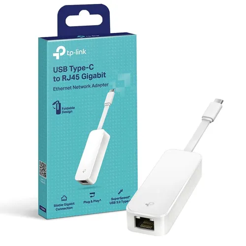 TP-Link USB Type-C to RJ45 Gigabit Ethernet Network Adapter, USB 3.0 ideal for U