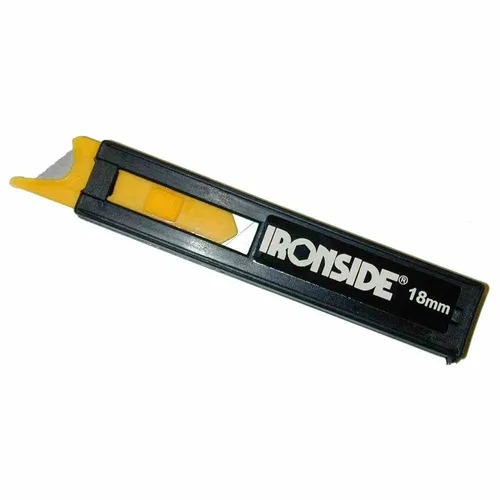 Ironside 127-053 Abbrechklingen 18mm 10er im Spender, grausilber