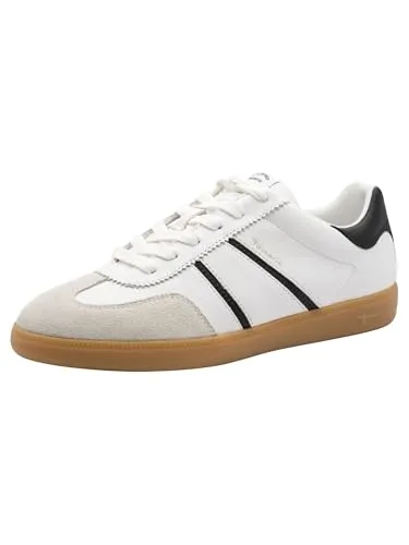 Tamaris Damen Low Sneaker 1-23624-43 in Weiß in weiß von Tamaris