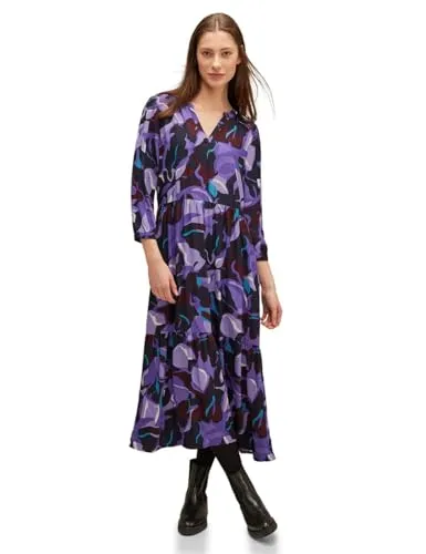 Street One Damen Midi Kleid mit Ethno Print von Street One