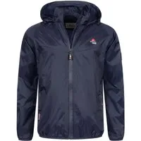 Arctic Seven Herren Regenjacke leicht - Outdoor Übergangsjacke mit Kapuze - Funktionsjacken für Outdoor-Aktivitäten, wasserabweisend, leicht und ideal für den Alltag, mit elastischen Gummibündchen für optimalen Sitz.