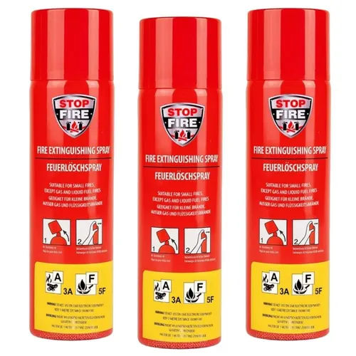 Premium Feuerlöschspray 3X 500 ml