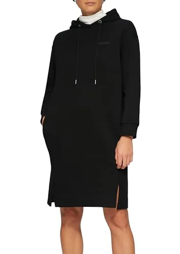 s.Oliver Sweat-Kleid mit seitlichen Eingrifftaschen und Schlitzen