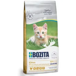 BOZITA Trockenfutter für Katzen Grain Free Chicken Kitten von Bozita