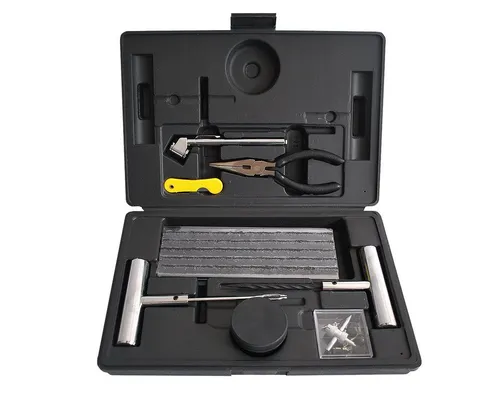 HELO24 Reifen-Reparaturset Reifen-Reparatur-Set SCHWARZ