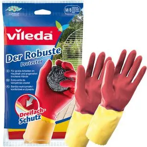 Vileda Gummihandschuhe Der Robuste Größe M