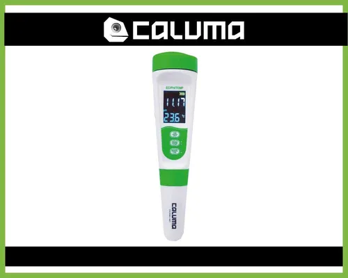 Caluma 3-in-1 pH-EC-Temp Grow Messgerät - Hydroponik pH-EC-Messgerät mit präzisen Messungen für optimale Pflanzenpflege, hergestellt in Deutschland.