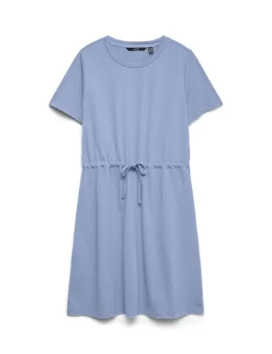 VERO MODA Vmluna Ss Short String Dress JRS Noos