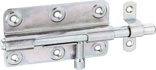 GAH-Alberts Bolzenriegel mit rundem Griff, Riegel, Stahl, Draußen, Gelb, 59 mm, 100 mm