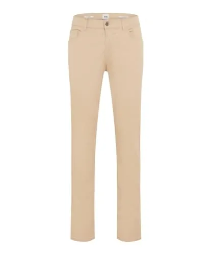 Brax 5-Pocket-Jeans Cadiz W36/L30 beige - Bequeme 5-Pocket-Jeans aus 97 % Baumwolle mit Elasthan für optimalen Tragekomfort. Ideal für lässige Outfits und einfach zu pflegen. Größe W36/L30.
