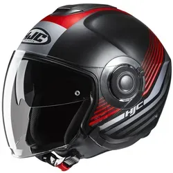 HJC i40N Dova MC1SF Jethelm XL in rot von HJC Helmets