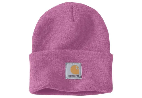 Carhartt Beanie A18 Acrylic Watch Hat trendig und wärmend in pink von Carhartt