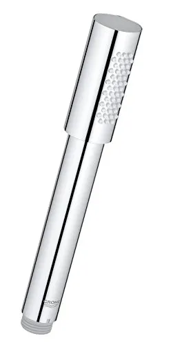 Grohe Sena Handbrause 1 Strahlart - Chrom - Handbrause mit Normalstrahl aus Metall, GROHE DreamSpray für perfektes Strahlbild und SpeedClean Antikalk-System für einfache Pflege.