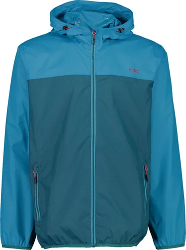 CMP Herren Regenjacke MAN JACKET RAIN FIX HOOD - Funktionsjacke mit Fix Hood, extrem leicht und winddicht, ideal für Outdoor-Aktivitäten bei jedem Wetter.