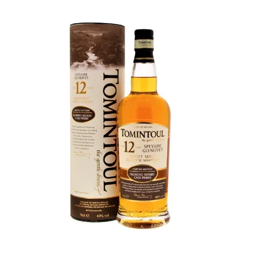 Tomintoul The Gentle Dram 12J Single Malt Whisky 0,7L