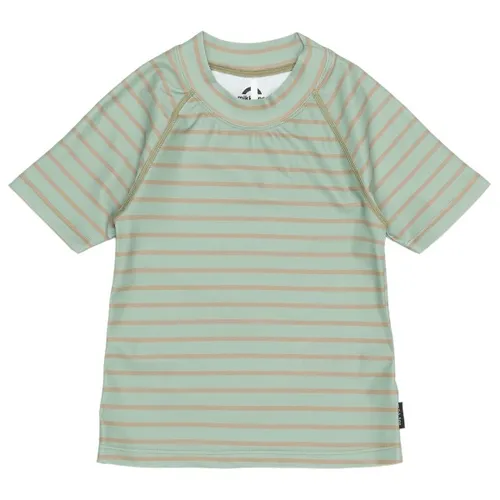 Mikk-Line - Kid's UV Shirt Recycled AOP - Lycra Gr 74/80 - 9-12 Months grau/grün