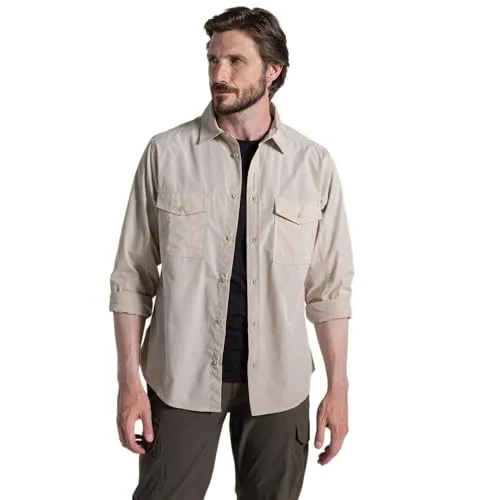 Produktbild Craghoppers Kiwi II Long Sleeved Shirt oatmeal (70U) S