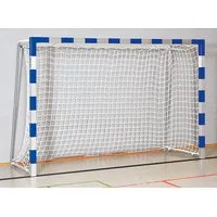 Sport-Thieme Handballtor in Bodenhülsen stehend, 3x2 m, Blau-Silber, Verschweißte Eckverbindungen 612963020