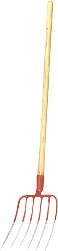 Heugabel Maurer mit langem Stiel 560 / 6 Zinken
