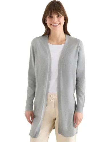 Cecil Damen Basic Cardigan in Langer Passform von CECIL