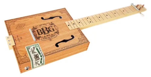 Hinkler BBG Electric Blues Cigar Box Slide Guitar Kit