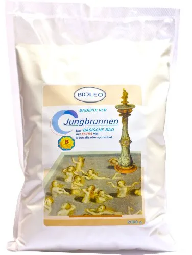 Bioleo Jungbrunnen Basisches Badepulver 2000 g