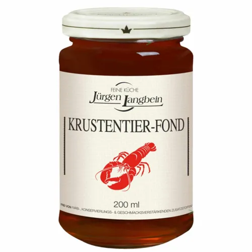 Produktbild Jürgen Langbein KRUSTENTIER-FOND 200ml Glas