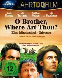 O Brother, Where Art Thou? (Jahr100Film) [Blu-ray] - Unterhaltsame Komödie im Blu-ray Format, freigegeben ab 12 Jahren, perfekt für Filmabende mit der Familie oder Freunden.