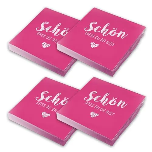 Papierservietten Pink von itenga