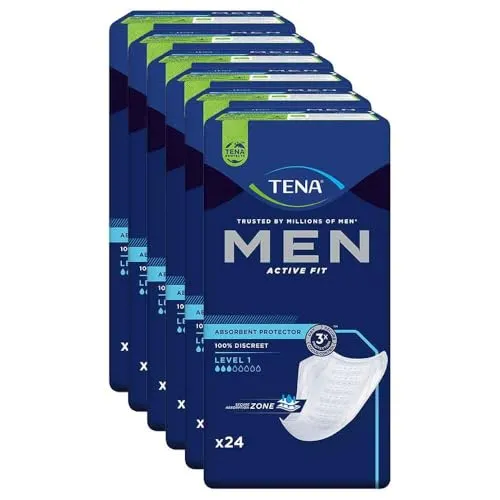 TENA MEN Active Fit Level 1 Inkontinenz Einlagen 6X24 St