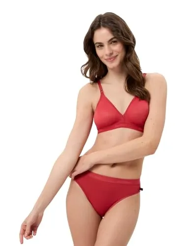 BeeDees Damen Soft-BH Microfun N dunkelrot | 90B von BeeDees