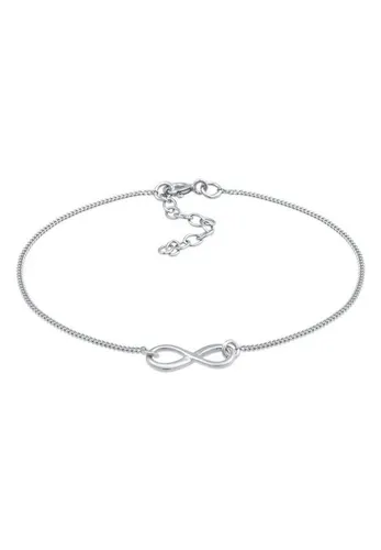 Elli Armband Panzer Infinity Unendlichkeit Symbol 925 Silber (kein Set, 1-tlg), Infinity