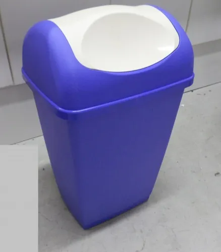 Testrut 235686 Schwingdeckeleimer 50 Liter (blau)
