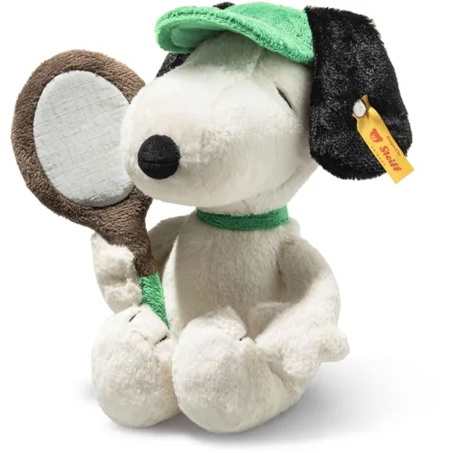 Steiff Snoopy Tennis - 22cm - Original Plüschtier - Klassisches, hochwertiges Steiff Plüschtier Snoopy in 22 cm. Ideal zum Kuscheln und Spielen, bringt Freude für Groß und Klein. Perfekt für Sammler und Fans!