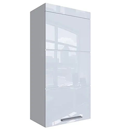 Newroom Kommode Badezimmer Weiß Hochglanz