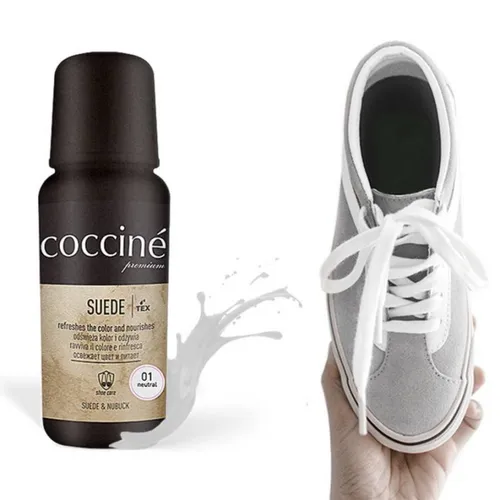 FARBRENOVATOR FÜR WILDLEDER UND NUBUK KLAR COCCINE SUEDE 75 ML