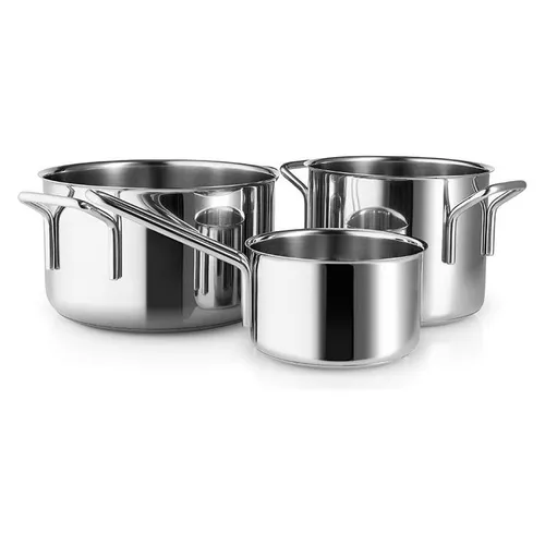 Eva Trio Edelstahl Topfset 3-teilig von Eva Trio