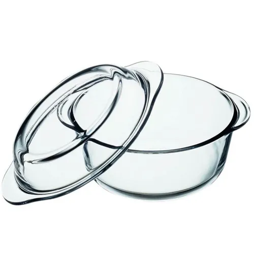 EXCELLENT Feuerfester Glastopf mit Deckel 4L