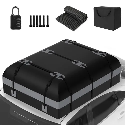 Autodachbox S0GCY0EWS45, 600 l, 130 x 86 x 44 cm, grau