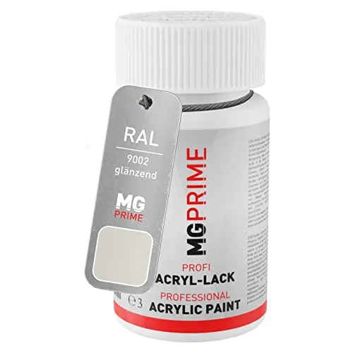 MG PRIME RAL 9002 Grauweiss/Grey white glänzend Lackstift 50 ml schnelltrocknend