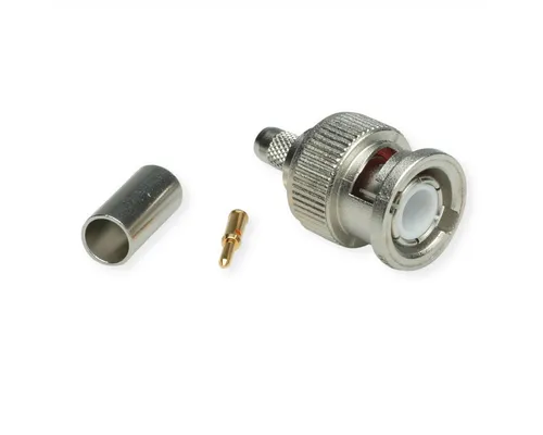 Telegärtner BNC-Crimpstecker 50 Ohm Netzwerk-Panel (für RG-58C/U, Standard, 100027459)