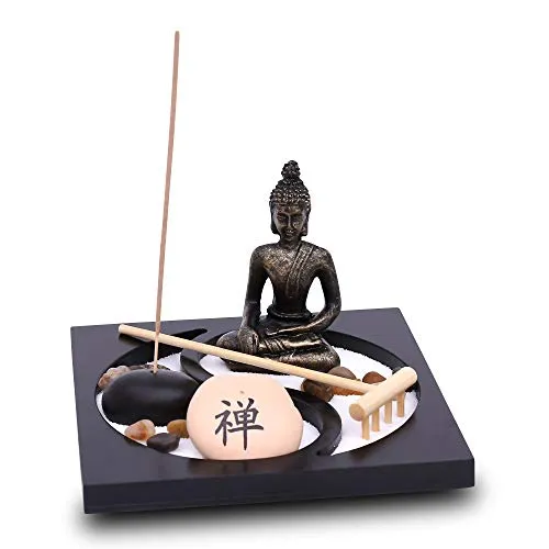 Produktbild Zen Garten mit Buddha Figur