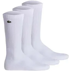 Lacoste Tennissocken (3-Paar) - Hochwertige Socken aus Baumwollmix in weiß, mit optimalem Halt und atmungsaktiven Eigenschaften – ideal für Sport und Freizeit.