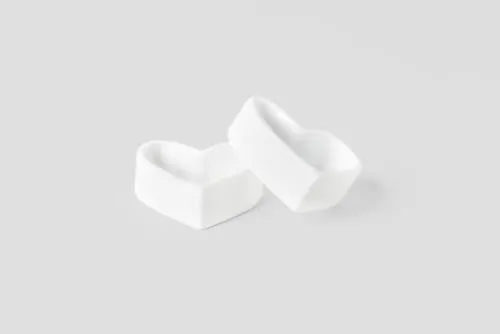 Serviettenringe Set Herzen