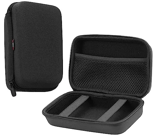 Navitech Grau Hartschalentasche Kompatibel Mit Dem Garmin Zumo XT2 6