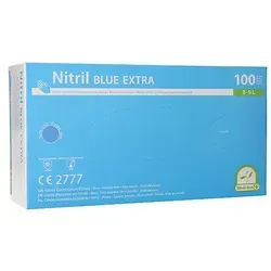 Medi-Inn Nitril blue extra Einmalhandschuhe puderfrei L / 100 Stück