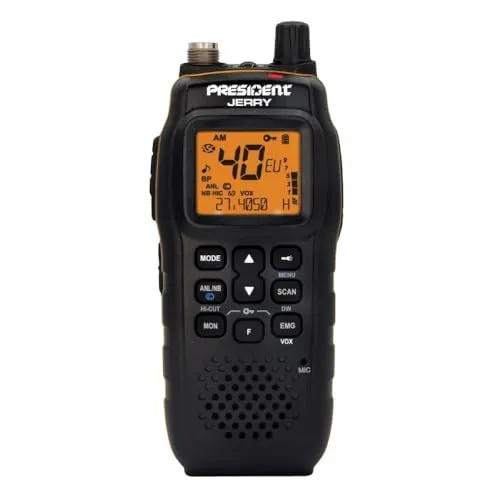 President Jerry CB Handfunkgerät 12V VOX AM/FM