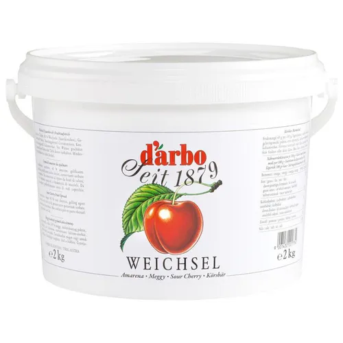 Darbo Weichsel Fruchtaufstrich mit natürlichem Fruchtaroma 2000g